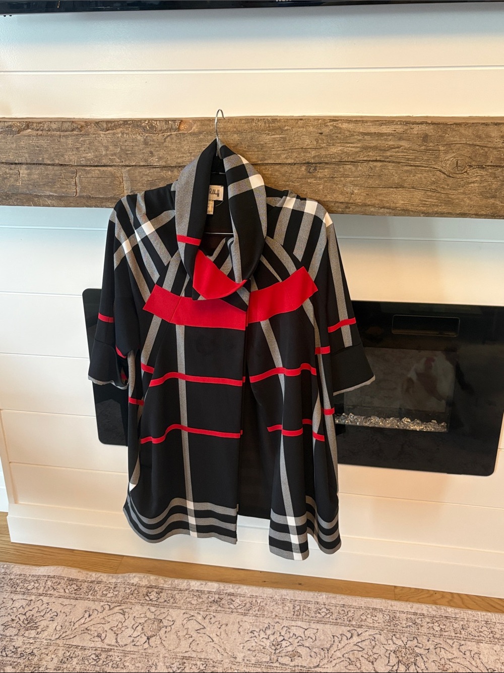 Joseph Ribkoff Black Garment with White Label